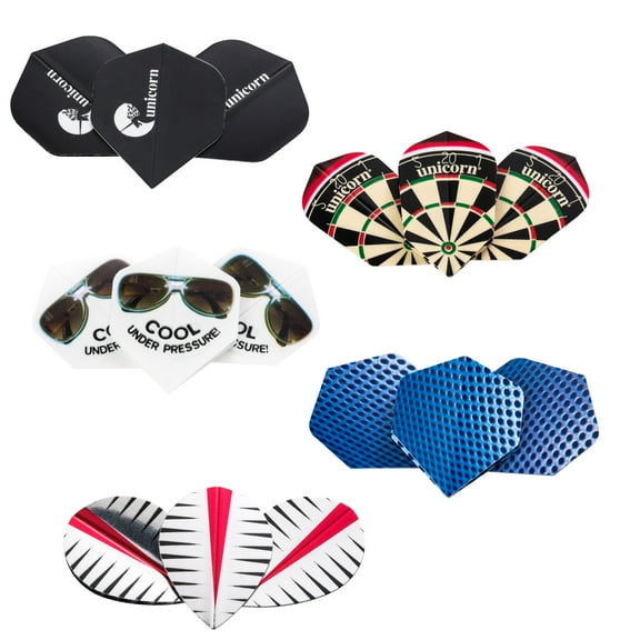 Unicorn High-Quality Selecta Flight Kit Includes Assortment of 15 Flight Selections and Designs
