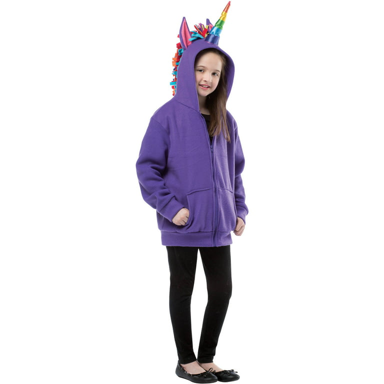 Unicorn Purple Hoodie -