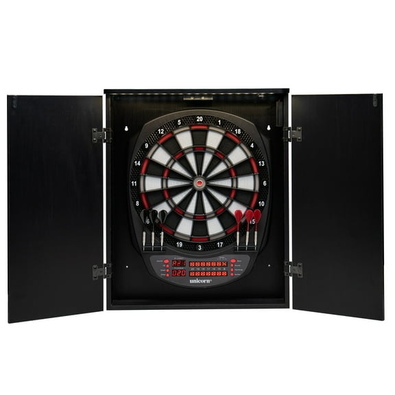 Unicorn Impact LED Electronic Dartboard Cabinet