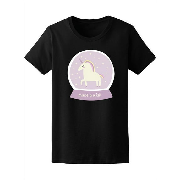 Unicorn In A Glass Globe T-Shirt Women -Image by Shutterstock, Female x-Large