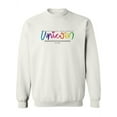 thumbnail image 1 of Unicorn In Rainbow  Sweatshirt Women -Image by Shutterstock, Female Small, 1 of 4