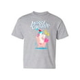 thumbnail image 1 of Unicorn In Santa Hat Dancing T-Shirt Juniors -Image by Shutterstock,  Large, 1 of 4