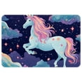 thumbnail image 1 of Unicorn Indoor Carpet Kitchen Rug Office Mat - Polyester Non-Slip Machine Washable, 1 of 6