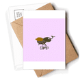 thumbnail image 1 of Unicorn Ireeping Insect Art Deco  Fashion Postcards Envelopes Blank Note Cards Mailing, 1 of 4