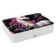 thumbnail image 1 of Unicorn Jewelry Organizer Box: PU Leather, with Removable Compartment, Portable - Jewelry Box and Organizer Box, 1 of 6