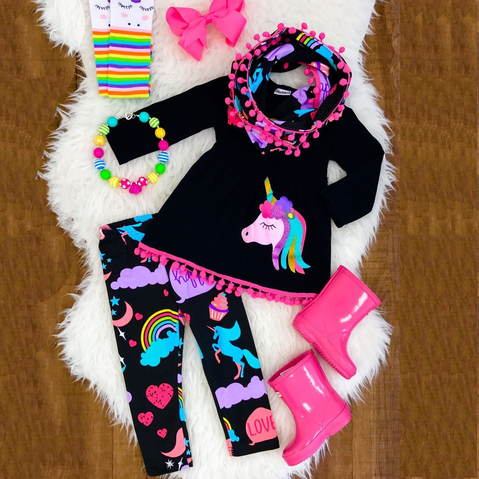 Unicorn baby girl clearance stuff