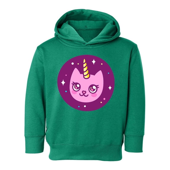Unicorn Kitten Hoodie Toddler -Image by Shutterstock, 4 Toddler