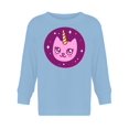 thumbnail image 1 of Unicorn Kitten Long Sleeve Toddler -Image by Shutterstock,  2 Toddler, 1 of 4