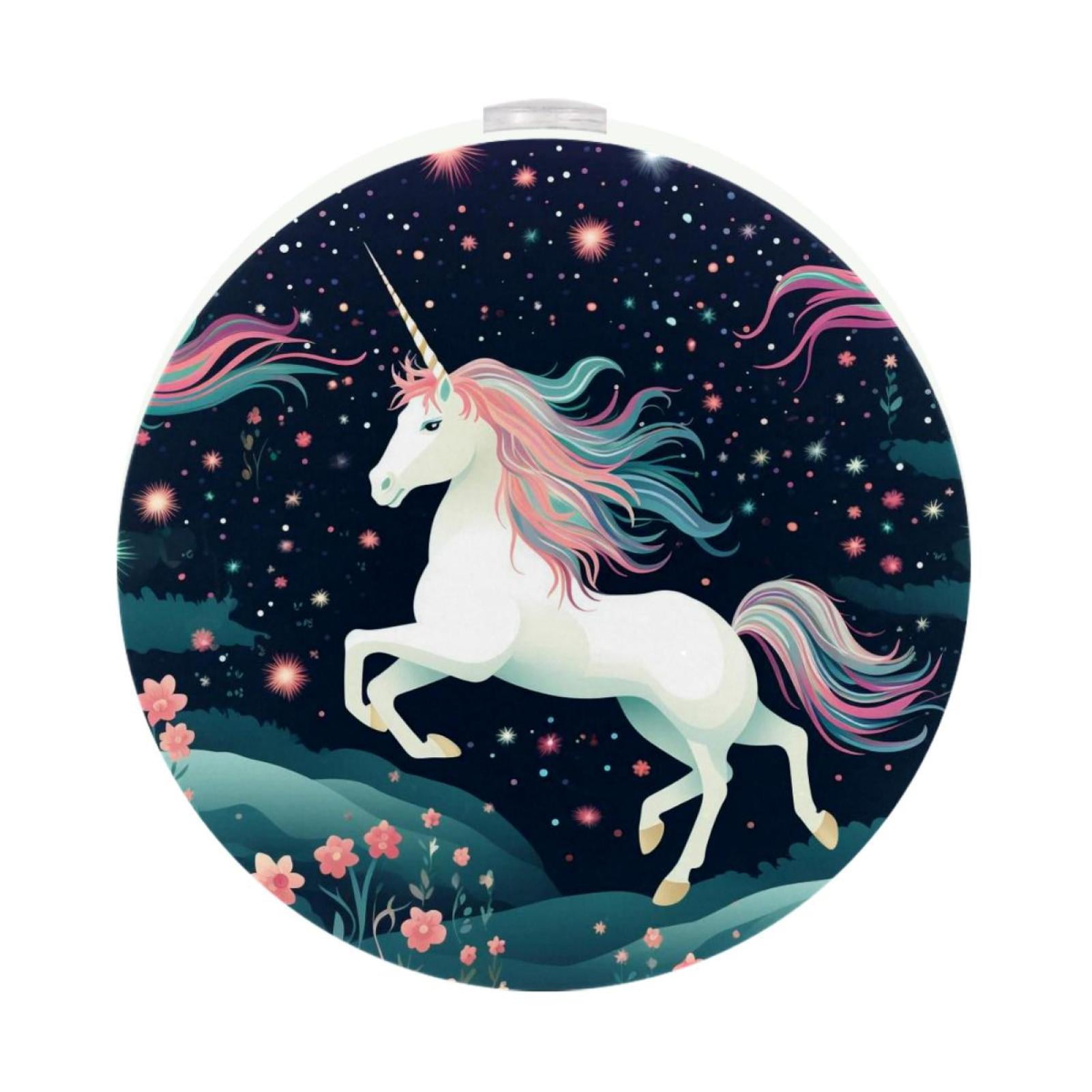 Unicorn LED Round Night Light-2PCS: Compact and Energy-Efficient ...