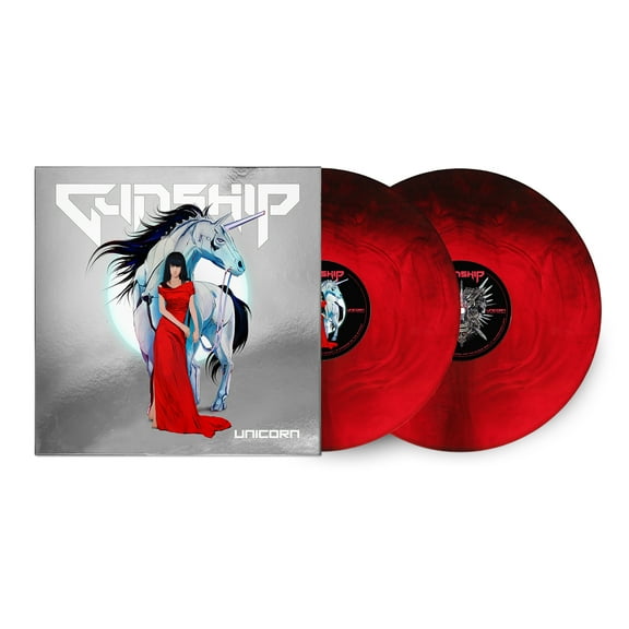 Gunship - Unicorn [Indie Exclusive Limited Edition Blood  Chrome Edition 2 LP]