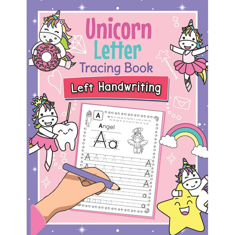 Unicorn Letter Tracing Book for Toddlers Graphic by DIGITAL CREATION ·  Creative Fabrica