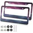 thumbnail image 1 of Unicorn License Plate Frame, Aluminum Car Tag Frames, 2 Pack Universal Car License Plate Covers with 2 Holes and Screws Decorative, 1 of 7