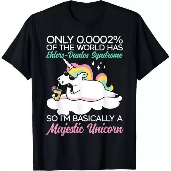 Unicorn Lover Ehlers-Danlos Eds And Hsd Awareness Month T-Shirt Unisex S-5XL Hot Trending Shirt, Vintage Birthday Gift