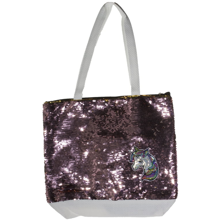 Unicorn Lovers Color Changing Sequin Tote Bag In Choice Of Style