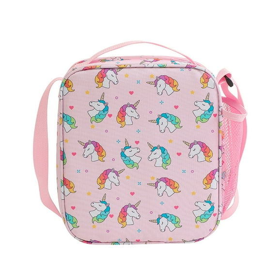Unicorn Lunch Bag Thermal Insulation Bag Fruit Snacks Storage Pouch for Outdoor
