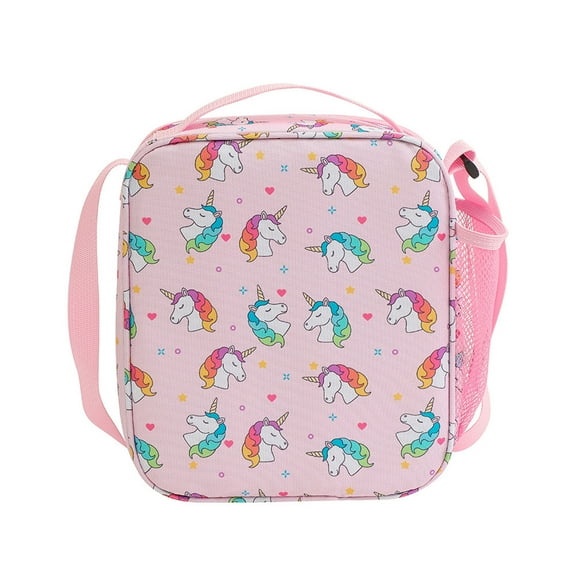 Unicorn Lunch Bag Thermal Insulation Bag Fruit Snacks Storage Pouch for Outdoor