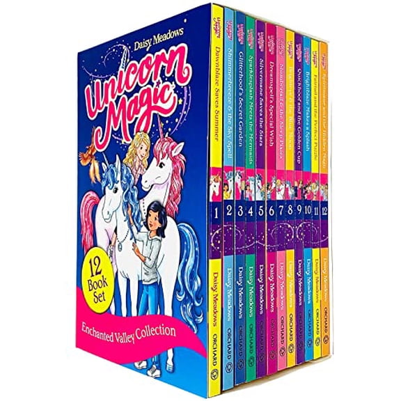 Unicorn Magic Enchanted Valley 12 Books Collection Set Magical Unicorn Adventure Collection