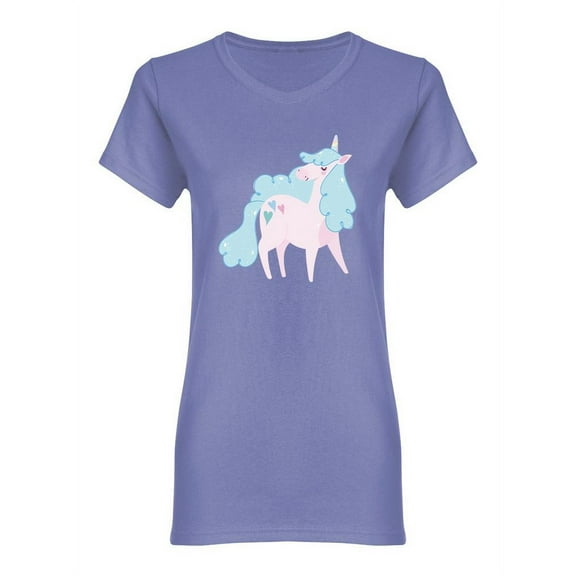 Unicorn Magic Fantasy Animal Shaped T-Shirt Women -Image by Shutterstock, Female x-Large