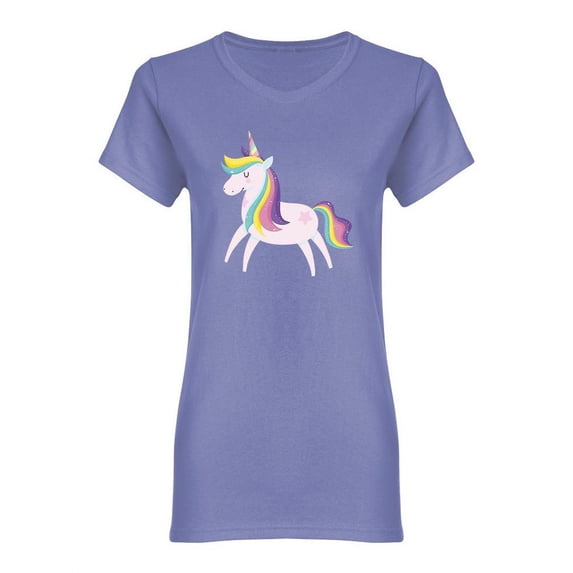 Unicorn Magic Fantasy Design Shaped Tee Women's -Image by Shutterstock