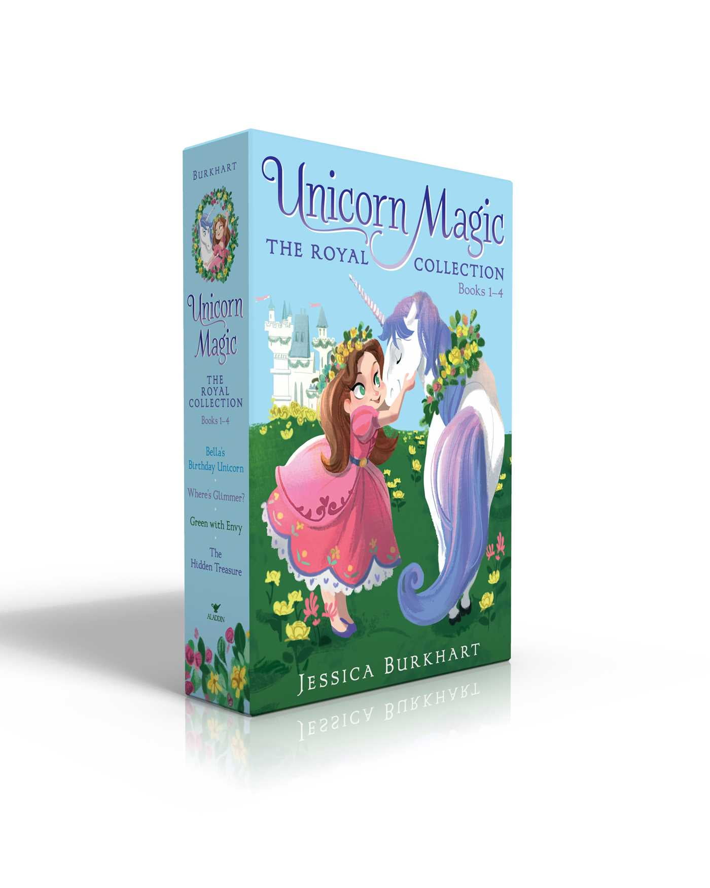 JESSICA BURKHART; VICTORIA YING Unicorn Magic: Unicorn Magic The Royal Collection Books 1-4 (Boxed Set) : Bella's Birthday Unicorn; Where's Glimmer?; Green with Envy; The Hidden Treasure (Paperback)
