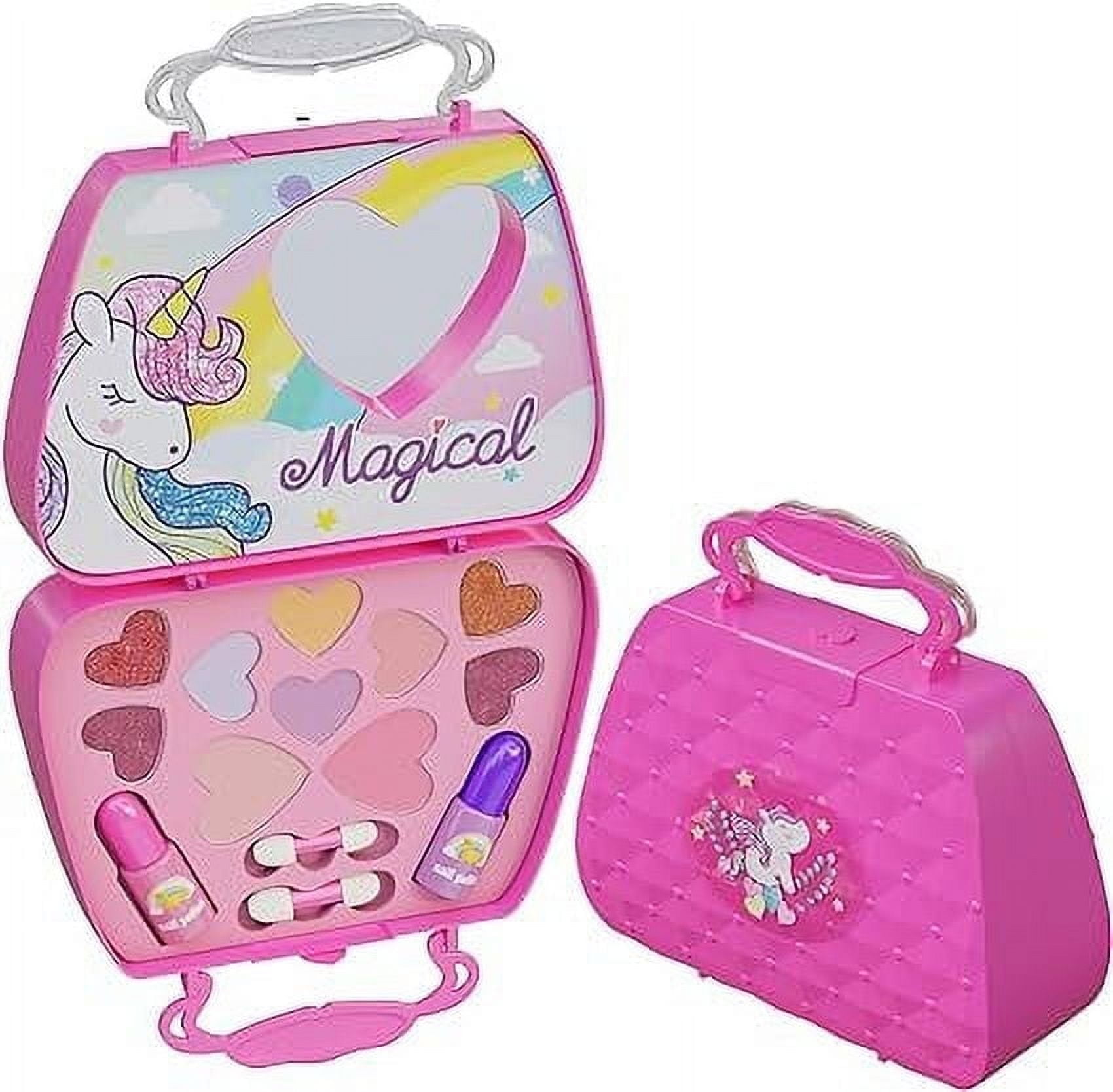 Unicorn Makeup Kit For Kids, Girls Make Up 14 Pcs Set Washable & Non ...