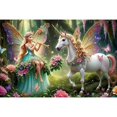 thumbnail image 1 of Unicorn Mermaid Butterfly Backdrop Childr's Birthday Party rations Banner Poster Background Fairy Forest Photoz, 1 of 8