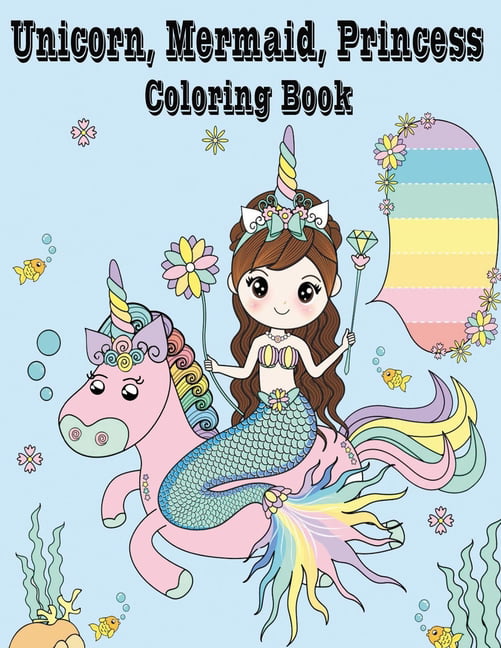 Color by Number - Unicorns, Mermaids & Co.: A Fun Coloring Book for Kids  Ages 6 and Up: Books, Funkey: 9798593460561: : Books