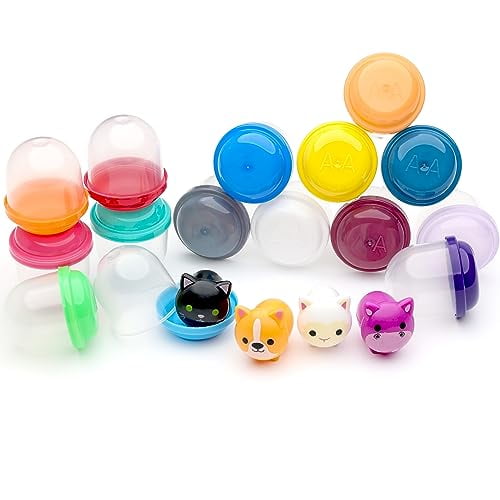 Unicorn Mini Toys in Capsules 100 Pcs of Inch Acorn Capsules