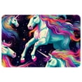 thumbnail image 1 of Unicorn Modern Polyester Non-Slip Floor Rug Office Mat, Machine Washable Office Rugs, 1 of 6