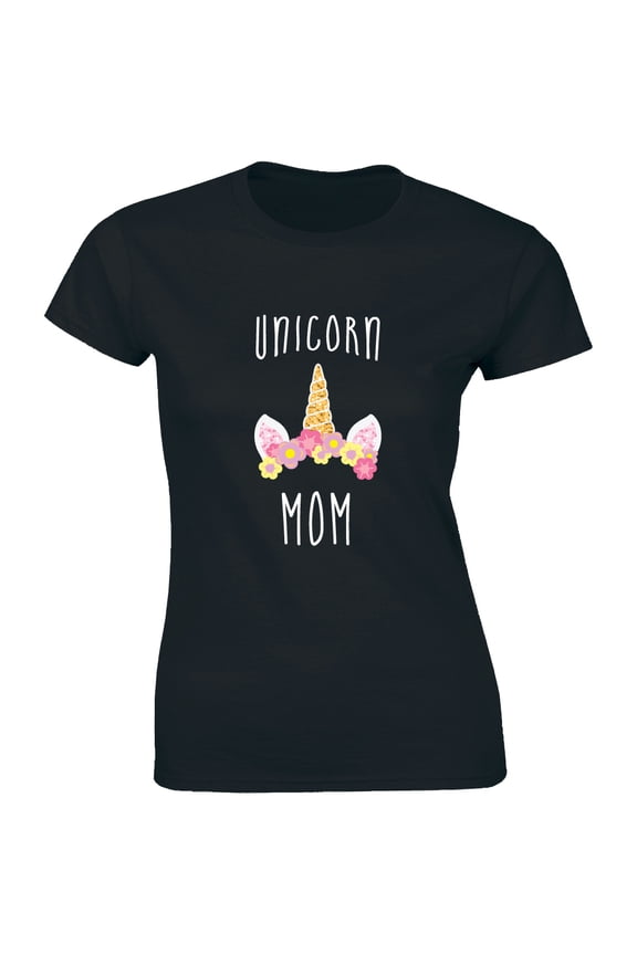 Unicorn Mom - Magical Rainbows Mothers Day Gift Present Women's T-Shirt