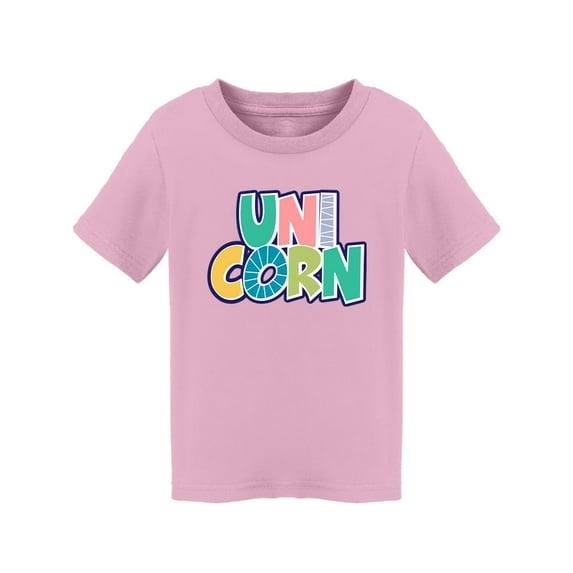 Unicorn Multicolored  T-Shirt Toddler -Image by Shutterstock,  5 Toddler