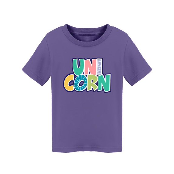 Unicorn Multicolored Tee Toddler's -Image by Shutterstock