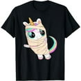 thumbnail image 1 of Unicorn Mummy Halloween Mummies Unicorn T-Shirt, 1 of 3
