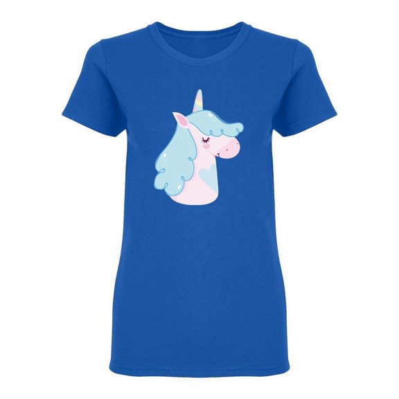 Unicorn Mystery Animal Fantasy Shaped T-Shirt Women -Image by Shutterstock, Female Large