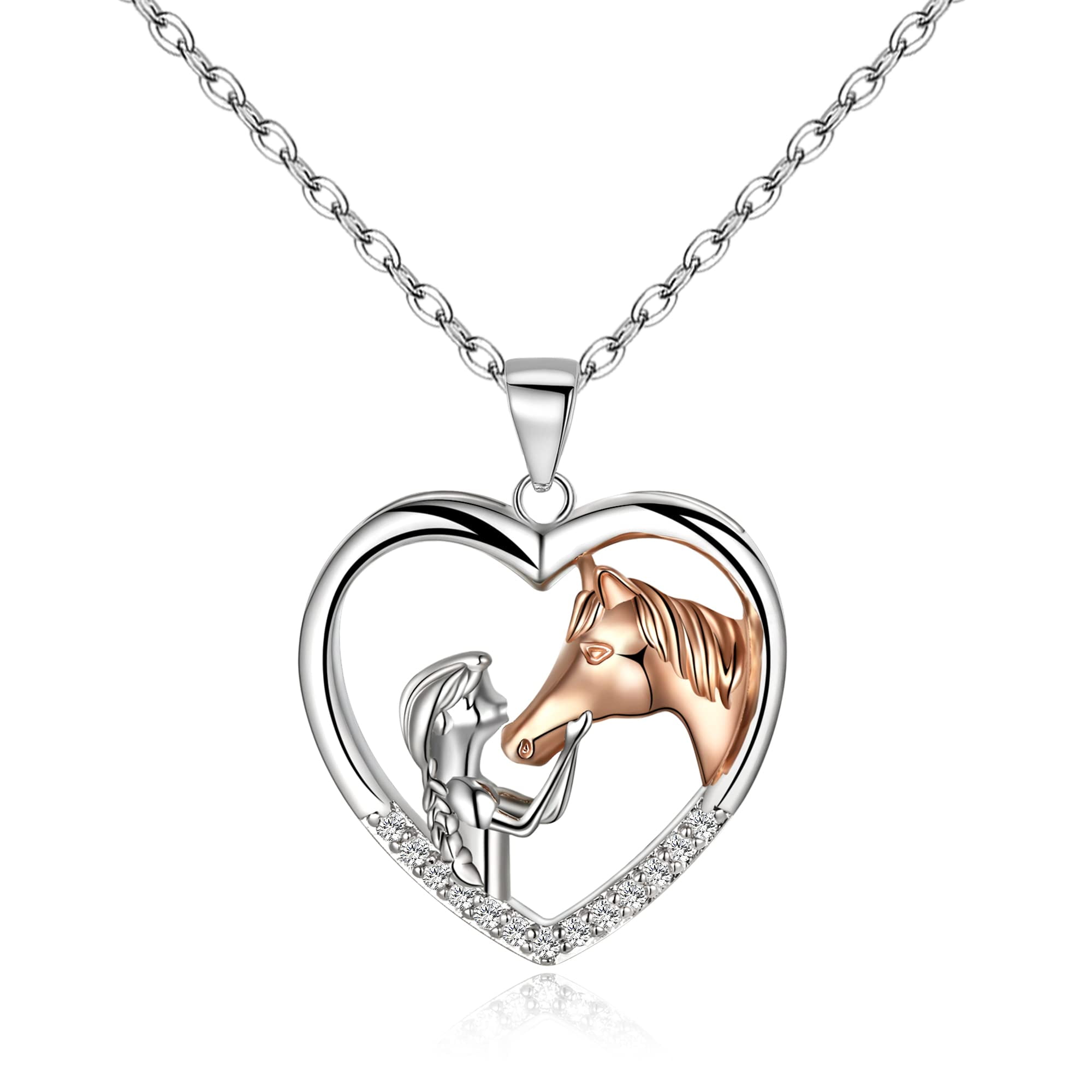 Girls Necklaces Ages 12 Pink, Blue And Purple Unicorn Pendant