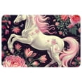 thumbnail image 1 of Unicorn Non-Slip Polyester Indoor/Outdoor Carpet Game Mat Bath Rugs Machine Washable, 1 of 6