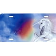thumbnail image 1 of Unicorn Offset Airbrush License Plate Free Personalization on this Air Brush, 1 of 1