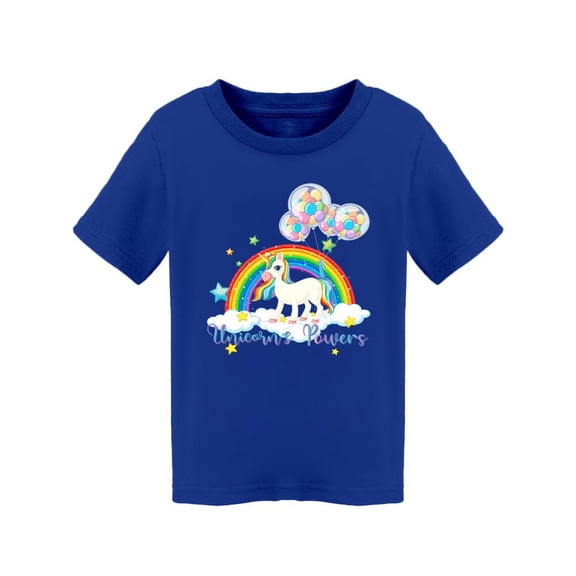 Unicorn On The Sky Design T-Shirt Toddler -Image by Shutterstock,  3 Toddler