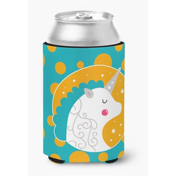 Unicorn Orange Polkadots Can or Bottle Hugger