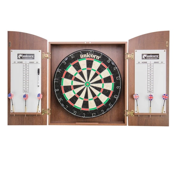 Unicorn Oxford Dartboard Cabinet, Black