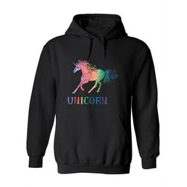 Halloween Human Unicorn Costume Black Adult Hoodie Walmart