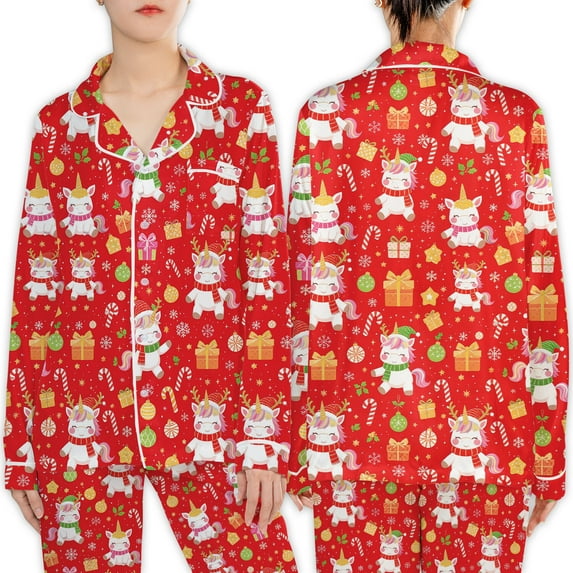 Unicorn Pajama Sets For Women, Christmas Pajamas, Pajamas For Girls, Pajamas For Boys, Family Christmas Pajamas