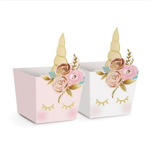 Unicorn Party Decorative Candy Holder - 8 Pack | Unicorn Birthday Party | Unicorn Party | Unicorn Theme| Unicorn Party | Party Supplies