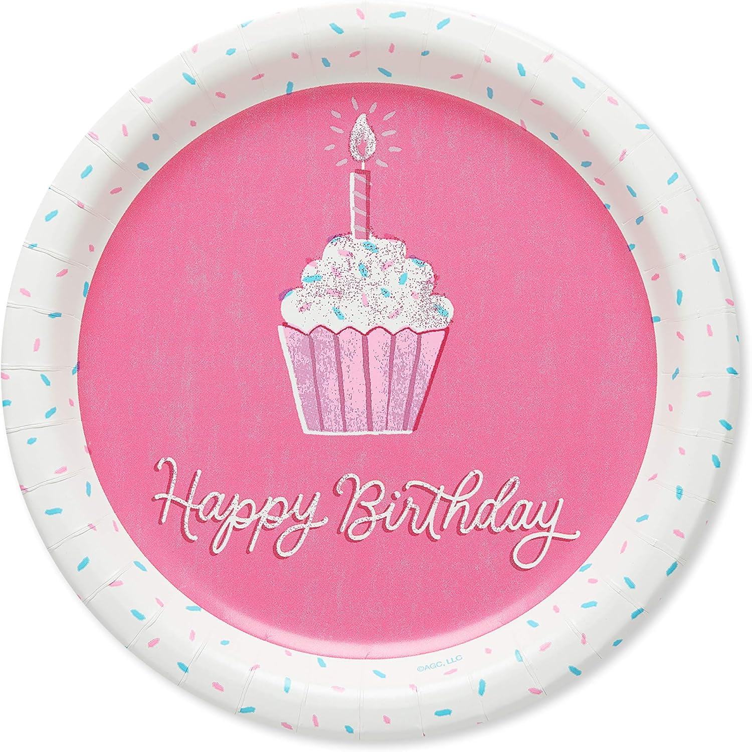 Unicorn Party Supplies, 40-Piece Paper Dessert Plates, Kids Birthday ...