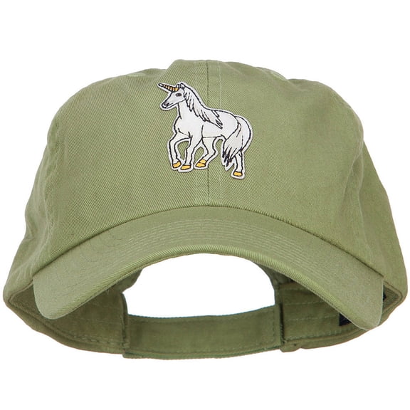 Unicorn Patched Low Profile Cotton Cap - Cactus OSFM