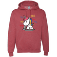 thumbnail image 1 of Unicorn Pew Animal Lover Graphic Hoodie Sweatshirt, 1 of 1