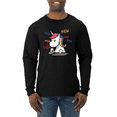 thumbnail image 1 of Unicorn Pew Animal Lover Mens Long Sleeve Shirt, 1 of 1