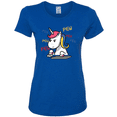 thumbnail image 1 of Unicorn Pew Animal Lover Womens Graphic T-Shirt, 1 of 1