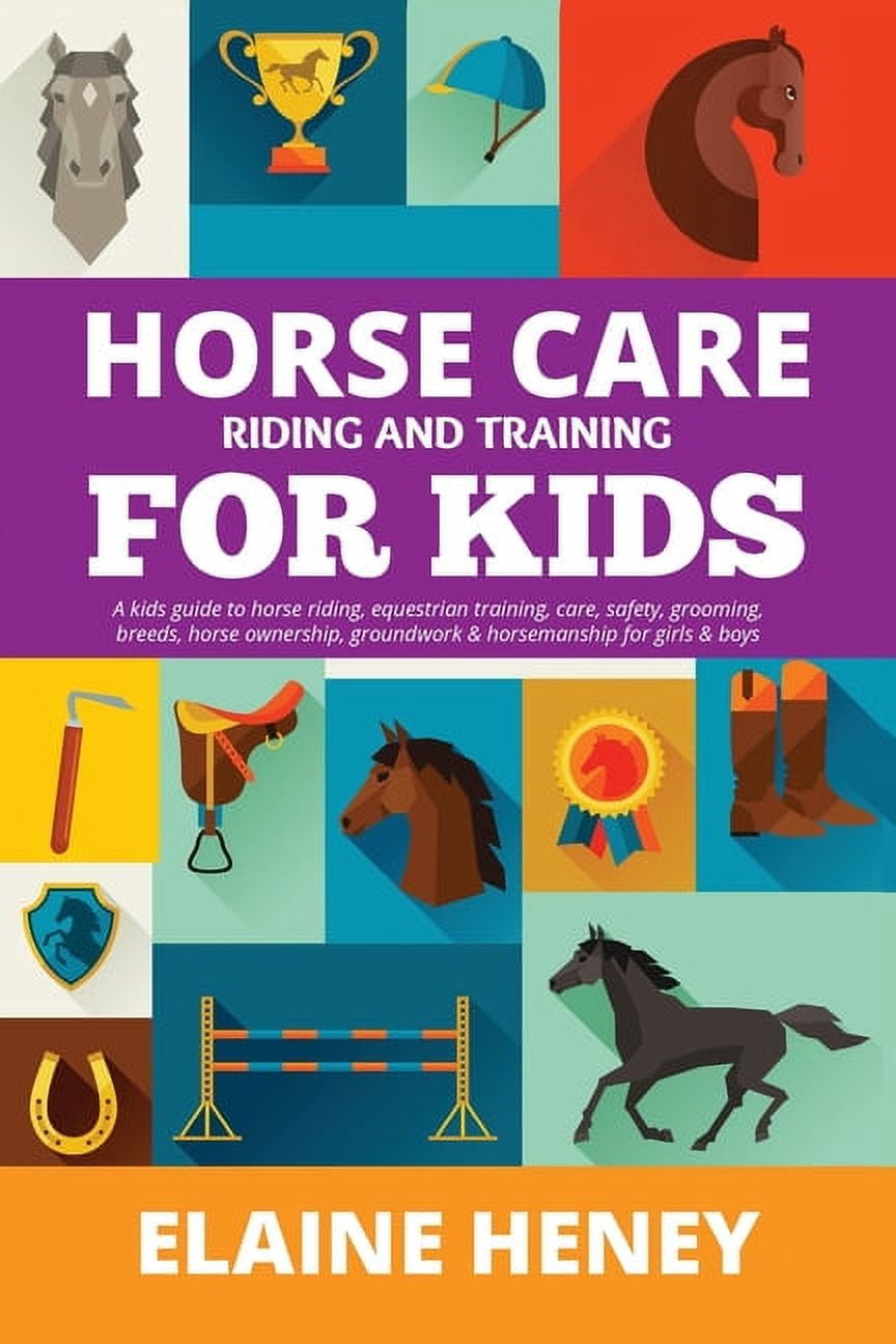 Child Riding Book Unicorn Picture Story Books for Girls & Horse Care, Riding & Training ...