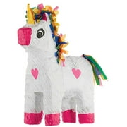 Unicorn Pinata, White & Pink, 13in x 18in